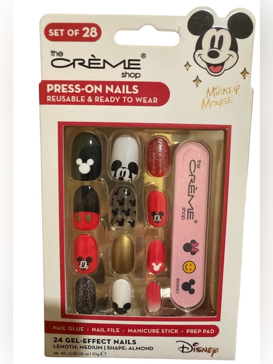 The Creme Shop Accessories - The Creme Shop X Mickey set of 28 press on nails